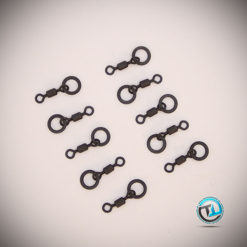 10 PACK SPINNER RIG TERMINAL TACKLE KIT HOOKS-SWIVELS-KICKERS & MORE RONNIE 